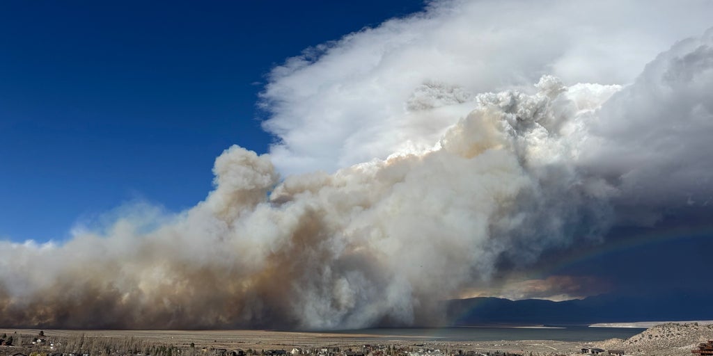 Pack Fire burns thousands of acres in California's Mono County, forcing evacuations