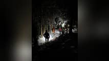Unprepared hikers wearing cotton hoodies rescued after dark from snowy trail on Vermont's tallest mountain
