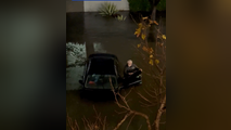 Watch: Two California roommates rescue Vietnam War veteran trapped in deep floodwaters