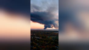 Smoke from UPS plane crash at Louisville Muhammad Ali International Airport seen on radar