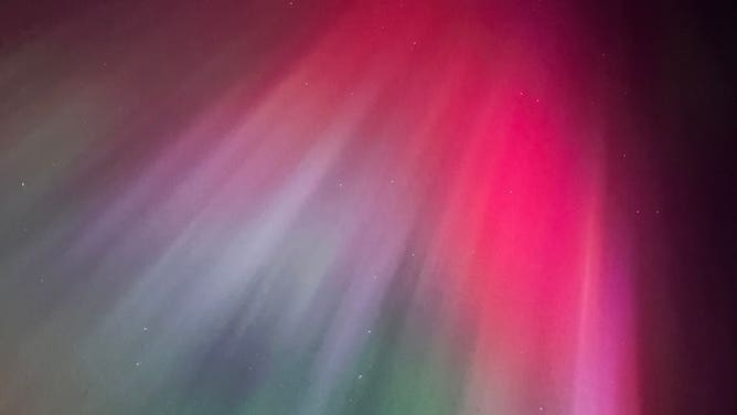 Northern Lights over Ashland, WI