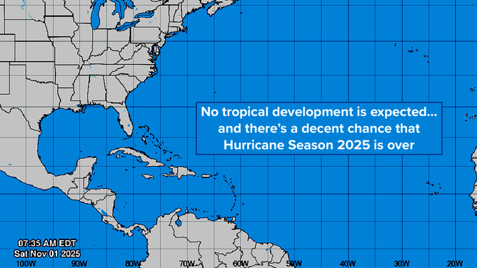 No tropical development is expected for the next 7 days.