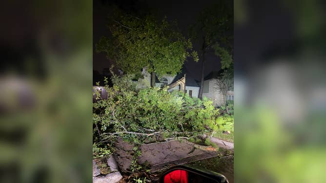Severe weather and a radar-confirmed tornado left a trail of damage in the northwest Houston suburbs Monday.
