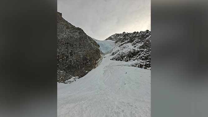 This image shows a deadly avalanche in Italy on Nov. 1, 2025.