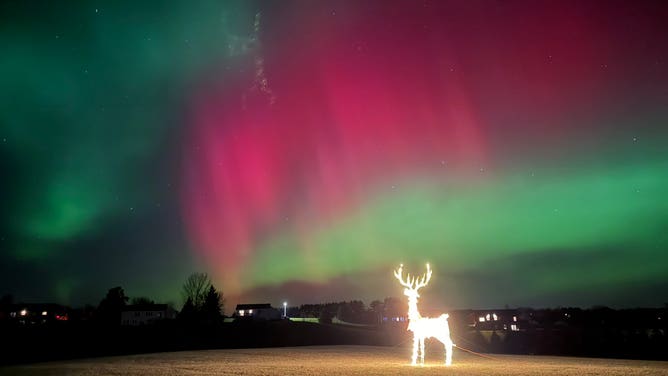 Northern Lights over Kingston, MN