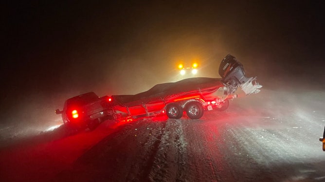 Winter storm causes crashes on Interstate 94 in Minnesota.