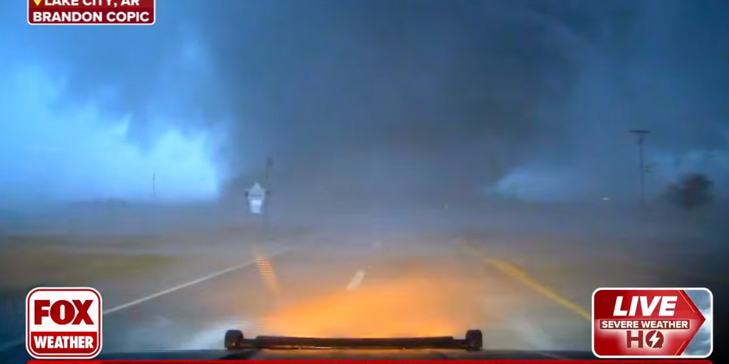 See the top 5 wildest moments in weather caught on camera live from the field in 2025