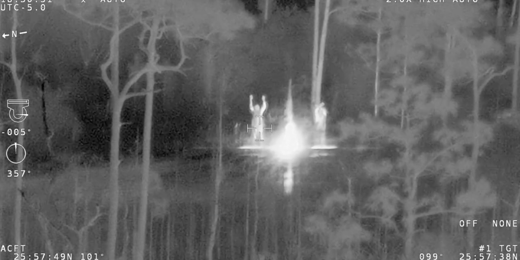 Must-see video: Father, son dramatically rescued from deep in the alligator-infested Florida Everglades