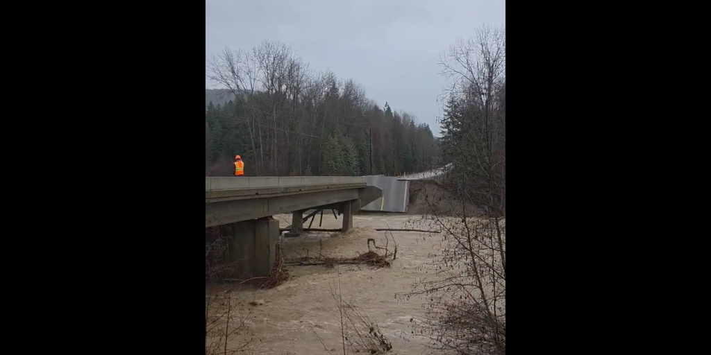 Must-watch video: Raging Montana creek swallows bridge as it collapses, flood emergency declared