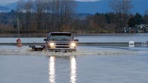 Here's what to do if you encounter a flooded road
