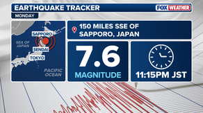 Massive magnitude 7.6 earthquake rocks coast off northern Japan, tsunami waves observed