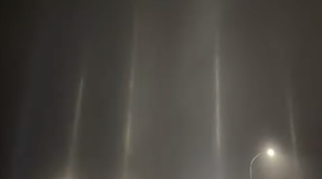 See it: Wintry weather sparks spectacular light show in Minnesota from light pillar phenomenon