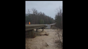 Must-watch video: Raging Montana creek swallows bridge as it collapses, flood emergency declared