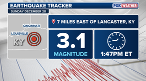 Magnitude 3.1 earthquake rattles Kentucky, no damage reported amid reports of shaking