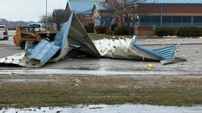 Damage reported after tornado rips through Long Creek, Illinois, amid severe storms