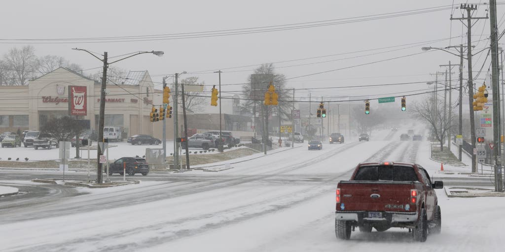 South encased in ice as winter storm turns deadly, more than 1M power outages reported across region