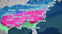 Historic winter storm: 200 million in path of dangerous snow, ice with first impacts in less than 24 hours