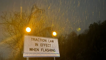 What are traction laws and how are they useful in the snow?