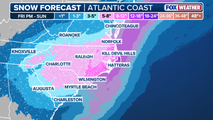 Snow forecast: Weekend nor'easter bomb cyclone to dump extreme snow across Carolinas, Virginia