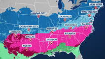 Potentially catastrophic winter storm to slam millions in over 30 states, stretching from South to East Coast