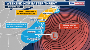Nor'easter bomb cyclone storm tracker: Live radar, snow forecast, winter weather alerts, travel disruptions