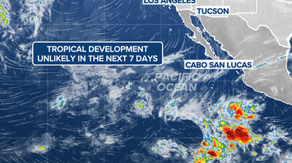 Unprecedented January tropical disturbance possible in Eastern Pacific for first time in recorded history