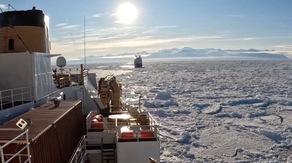 Watch: Cruise ship trapped in packed ice rescued by US Coast Guard in Antarctica