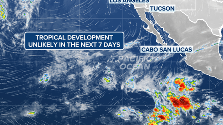 Unprecedented January tropical disturbance possible in Eastern Pacific for first time in recorded history
