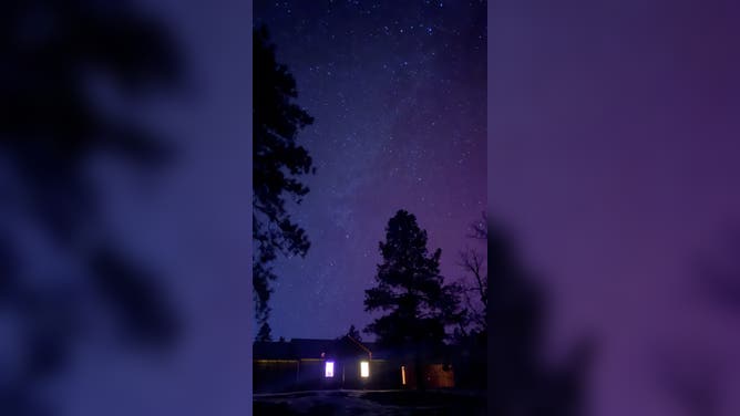 Northern Lights spotted in Pagosa Springs, Colorado Monday night