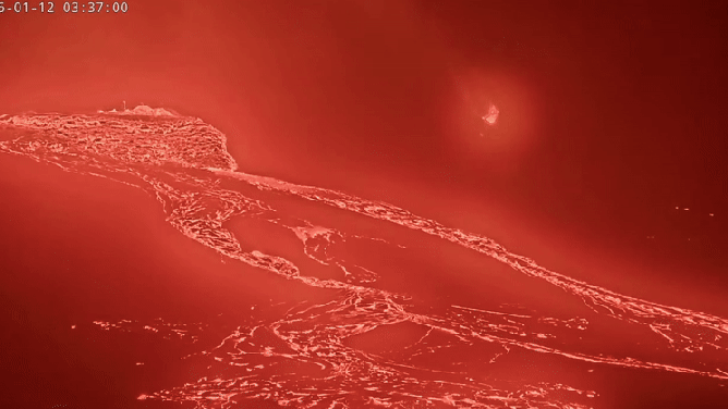 Rivers of lava flowed down several vents of the Halemaʻumaʻu crater on Hawaii's Kilauea volcano overnight Monday — the latest signs of activity for one of the world's most active volcanoes.