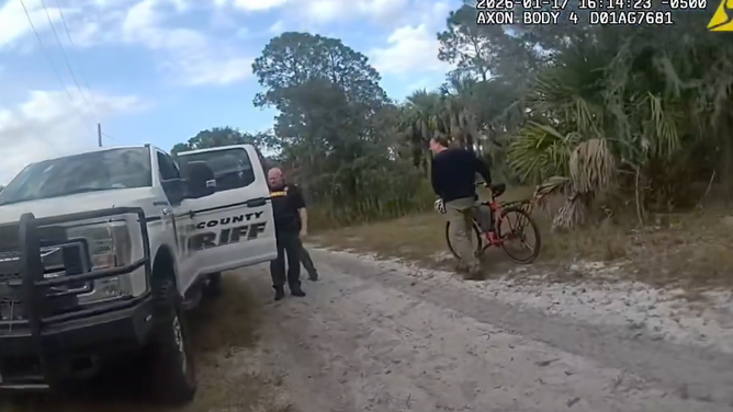 Lost trail bicyclist found after losing his way in DuPuis Park Management Area on Saturday, Jan. 17.