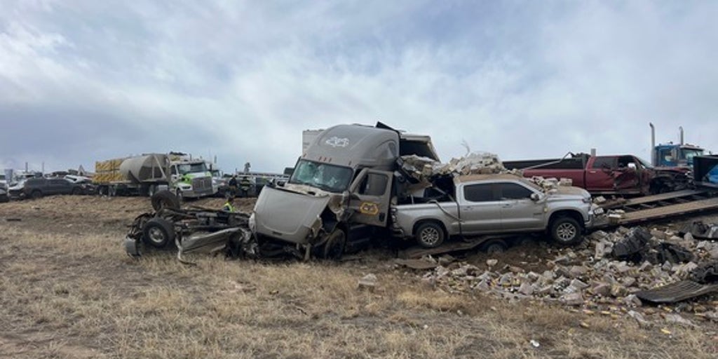 Four dead in 30+ car pileup on major highway in Colorado amid vicious winds