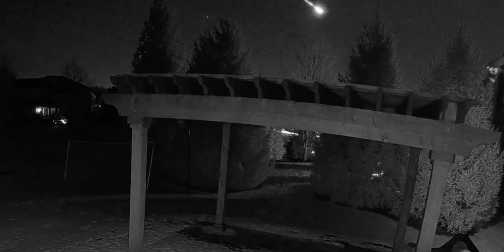 See it: Fireball caught streaking across night sky in multiple Midwest states on Tuesday