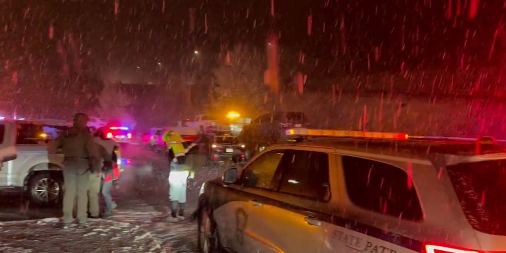 Video: At least two dozen cars involved in multi-crash scene on snowy Colorado interstate