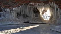 Iconic Apostle Islands ice caves at Lake Superior reopen for the first time since 2015