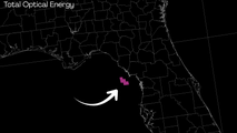 Bolide meteor explodes near Florida's Gulf Coast recorded on satellite data