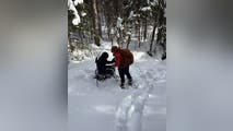 Watch: Lone hiker airlifted from High Peaks of the Adirondacks after two nights in freezing conditions