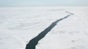 See it: Drone video shows 80-mile-long crack on frozen Lake Erie