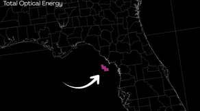 Bolide meteor explodes near Florida's Gulf Coast recorded on satellite data