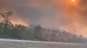 Massive Florida wildfire shuts down Interstate 75 along part of Alligator Alley amid historic drought