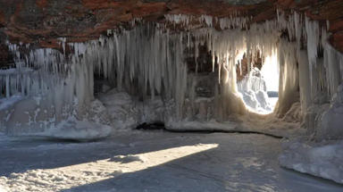 Iconic Apostle Islands ice caves at Lake Superior reopen for the first time since 2015
