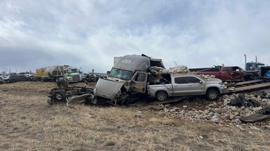 Four dead in 30+ car pileup on major highway in Colorado amid vicious winds