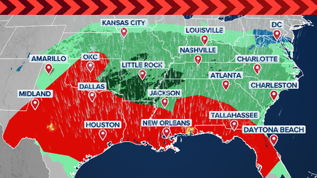Live updates: Severe storms, flash flooding threaten millions across 18 states this weekend