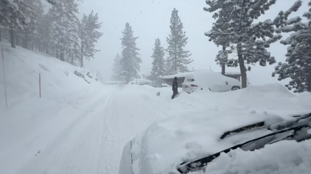 Multiple searches underway as monster storms slam California with rounds of heavy rain and feet of snow