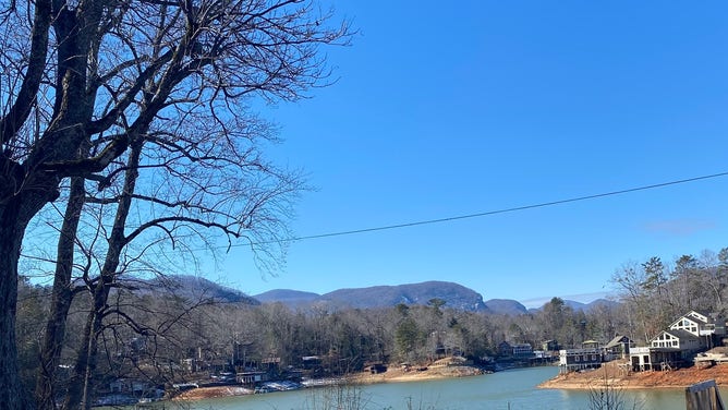 Lake Lure in late January 2026. 