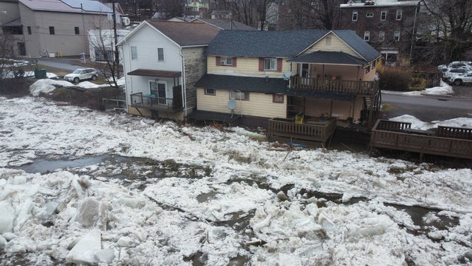 The National Weather Service (NWS) issued a flash flood warning for several Western Pennsylvania communities Friday morning after a major ice jam formed around a bend in the Allegheny River roughly from Emlenton to Foxburg, some 60 miles north of Pittsburgh.