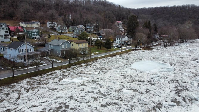 The National Weather Service (NWS) issued a flash flood warning for several Western Pennsylvania communities Friday morning after a major ice jam formed around a bend in the Allegheny River roughly from Emlenton to Foxburg, some 60 miles north of Pittsburgh.