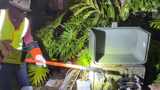 Florida Power and Light, the state's largest utility, said crews worked throughout the night to restore power, adding that its grid was performing "well" during Monday's cold conditions.