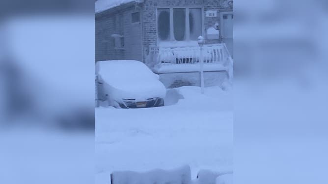 Massive blizzard of Feb. 2026 dumps nearly a foot of snow in Jamaica, Queens, NY