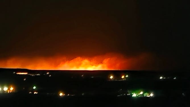 Lavender Fire threatens part of Potter County, Texas.